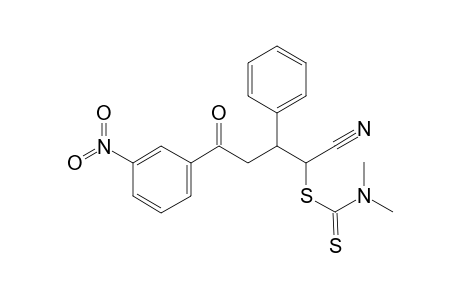 4-Cyano-4-[(N,N-dimethylamino)dithiocarbamyl]-1-(3'-nitrophenyl)-3-phenylbutan-1-one