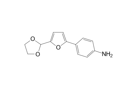 4-(5-(1,3-Dioxolan-2-yl)furan-2-yl)benzenamine