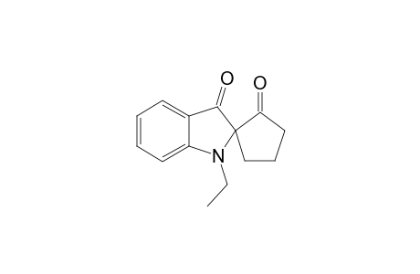 1'-ethylspiro[cyclopentane-1,2'-indoline]-2,3'-dione
