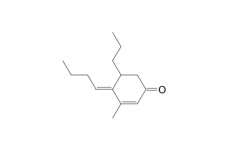 2-Cyclohexen-1-one, 4-butylidene-3-methyl-5-propyl-