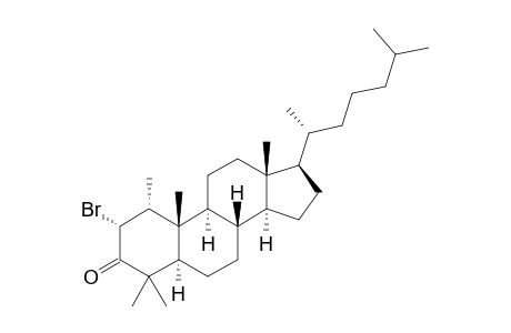 2.alpha.-Bromo-1.alpha.,4,4-trimethyl-5.alpha.-cholestan-3-one