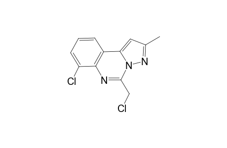 7-Chloro-5-(chloromethyl)-2-methylpyrazolo[1,5-c]quinazoline