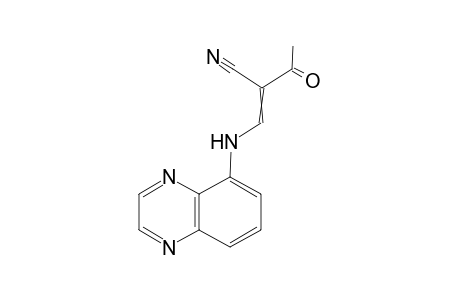 5-[2'-Acetyl-2'-cyanoethenyl]amino-1,4-quinoxaline