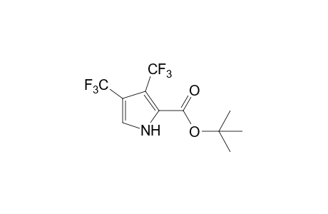 3,4-bis(trifluoromethyl)pyrrole-2-carboxylic acid, tert-butyl ester