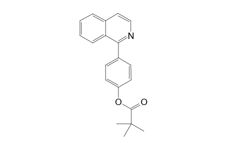 4-(isoquinolin-1-yl)phenyl pivalate
