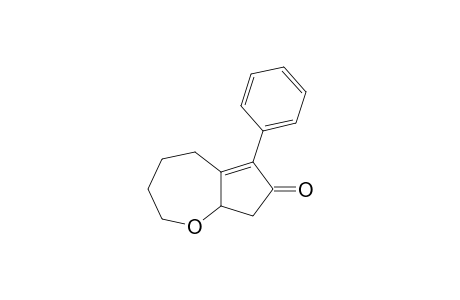 6-Phenyl-2,3,4,5,8,8a-hexahydro-7H-cyclopenta[b]oxepin-7-one