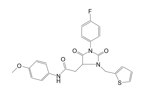 4-imidazolidineacetamide, 1-(4-fluorophenyl)-N-(4-methoxyphenyl)-2,5-dioxo-3-(2-thienylmethyl)-