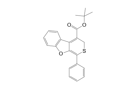 t-Butyl 8-phenyl-6H-benzofuro[2,3-c]]thiopyran-5-carboxylate