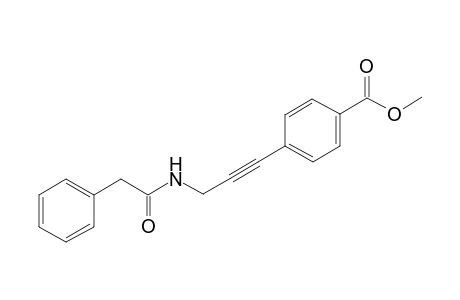 Methyl 4-(3-(2-phenylacetamido)prop-1-yn-1-yl)benzoate