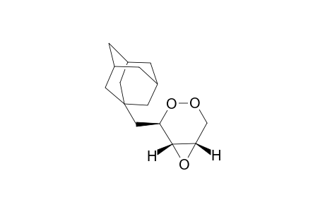 (+/-)-(1a(R),2R,5a(R)-2-(1-Adamantylmethyl)perhydrooxireno[2,3-d][1,2]dioxine