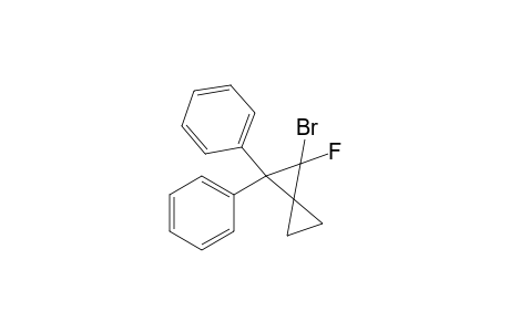 1-Bromo-1-fluoro-2,2-diphenylspiro[2.2]pentane