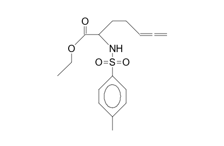 2-(P-Tolylsulfonylamino)-hepta-5,6-dienoic acid, ethyl ester