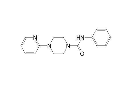N-phenyl-4-(2-pyridinyl)-1-piperazinecarboxamide