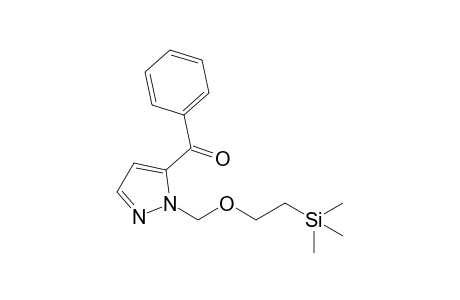 Phenyl 1-[2-(Trimethylsilyl)ethoxy]methyl-1H-pyrazol-5-yl ketone
