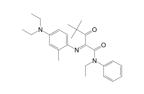 Pentanamide, 2-[[4-(diethylamino)-2-methylphenyl]imino]-N-ethyl-4,4-dimethyl-3-oxo-N-phenyl-