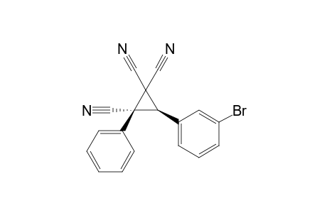 (2R,3S)-3-(3-Bromophenyl)-2-phenylcyclopropane-1,1,2-tricarbonitrile