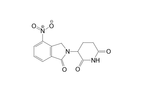 3-(4-nitro-1-oxo-1,3-dihydro-2H-isoindol-2-yl)-2,6-piperidinedione