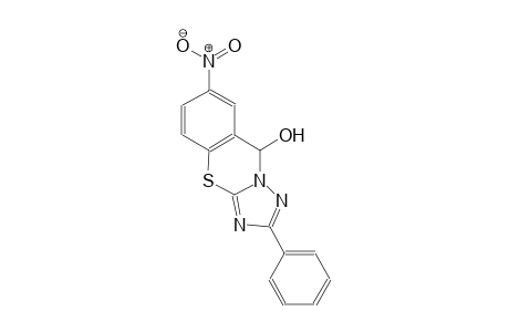7-nitro-2-phenyl-9H-[1,2,4]triazolo[5,1-b][1,3]benzothiazin-9-ol