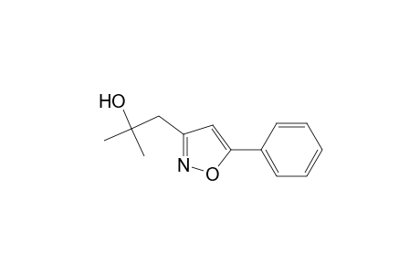 2-Methyl-1-(5-phenyl-1,2-oxazol-3-yl)propan-2-ol
