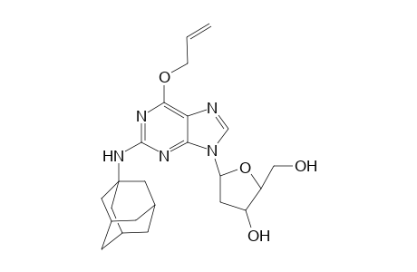 2-N-(1-Adamantyl)-6-O-allyl-2'-deoxyganosine