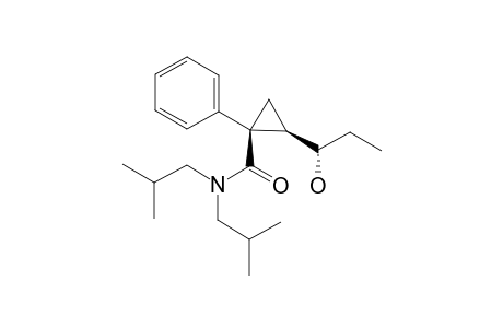 (1S,2R)-1-PHENYL-2-[(S)-1-HYDROXYPROPYL]-N,N-DI-ISOBUTYLCYCLOPROPANECARBOXAMIDE