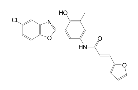 2-propenamide, N-[3-(5-chloro-2-benzoxazolyl)-4-hydroxy-5-methylphenyl]-3-(2-furanyl)-, (2E)-