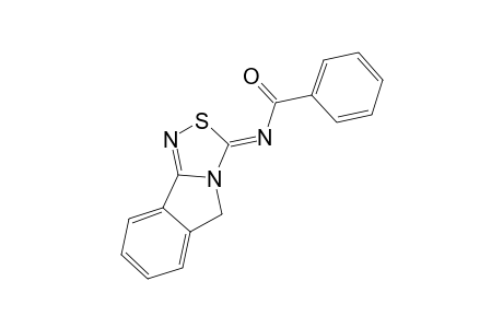 3-Benzoylimino-3H,5H-[1,2,4]thiadiazolo[3,4-a]isoindole