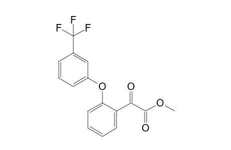 2-keto-2-[2-[3-(trifluoromethyl)phenoxy]phenyl]acetic acid methyl ester