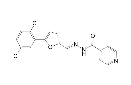 Isonicotinic acid [5-(2,5-dichloro-phenyl)-furan-2-ylmethylene]-hydrazide