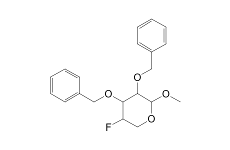 METHYL_2,3-DI-O-BENZYL-4-DEOXY-4-FLUORO-BETA-L-RIBOPYRANOSIDE