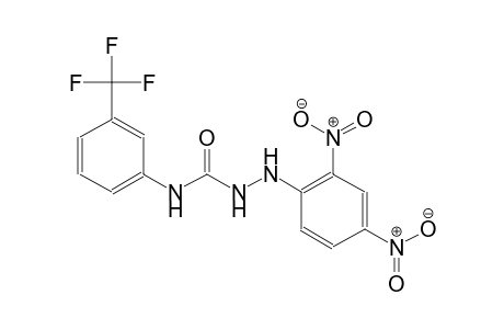 2-(2,4-dinitrophenyl)-N-[3-(trifluoromethyl)phenyl]hydrazinecarboxamide
