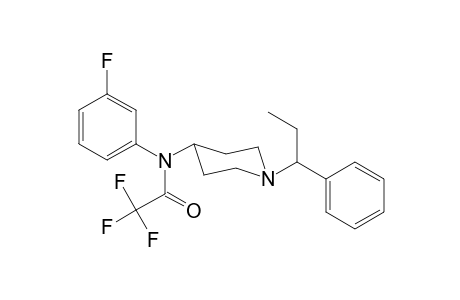 N-3-Fluorophenyl-N-[1-(1-phenylpropyl)piperidin-4-yl]trifluoroacetamide