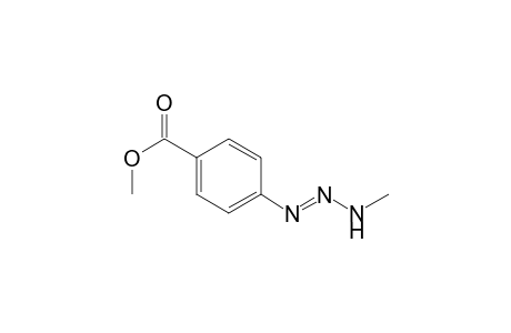 Benzoic acid, 4-(3-methyl-1-triazenyl)-, methyl ester