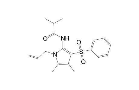propanamide, N-[4,5-dimethyl-3-(phenylsulfonyl)-1-(2-propenyl)-1H-pyrrol-2-yl]-2-methyl-