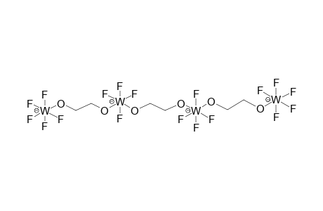 OCTADECAFLUOROTRIS(1,2-ETHYLENDIOXY)TETRATUNGSTENE TETRAANION