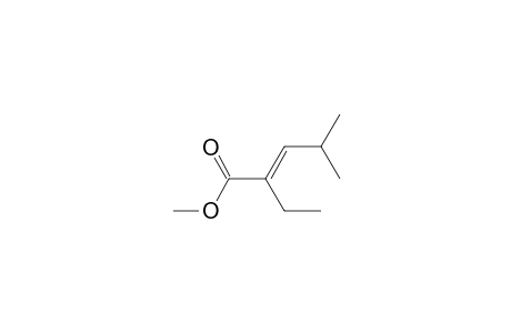 2-Pentenoic acid, 2-ethyl-4-methyl-, methyl ester, (E)-