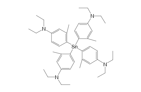 Benzenamine, 4,4',4'',4'''-stannanetetrayltetrakis[N,N-diethyl-3-methyl-
