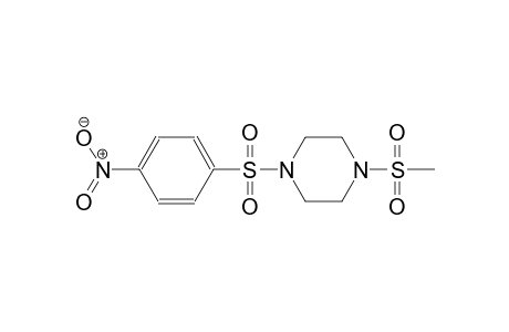 1-(methylsulfonyl)-4-[(4-nitrophenyl)sulfonyl]piperazine