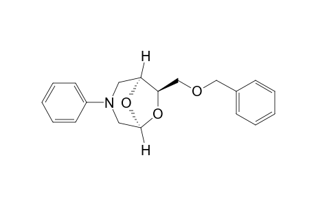 (1S,5S,7R)-7-Benzyloxymethyl-3-phenyl-6,8-dioxa-3-azabicyclo[3.2.1]octane