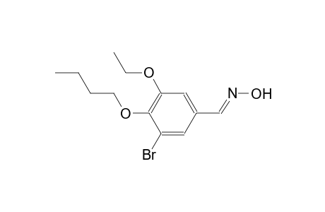 3-bromo-4-butoxy-5-ethoxybenzaldehyde oxime