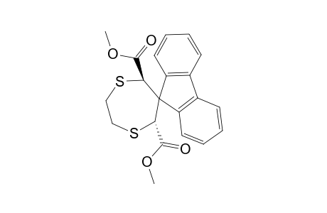 (5R,7R)-Dimethyl spiro[fluorene-9',6-[1,4]-dithiepane-5,7-dicarboxylate]