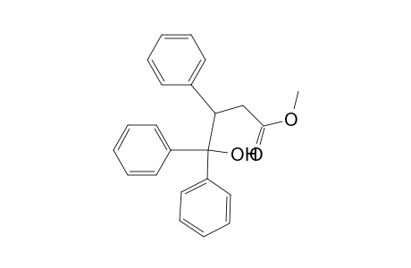 Methyl 4-hydroxy-3,4,4-triphenylbutanoate