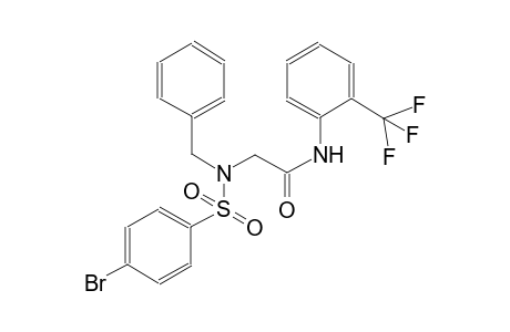 acetamide, 2-[[(4-bromophenyl)sulfonyl](phenylmethyl)amino]-N-[2-(trifluoromethyl)phenyl]-