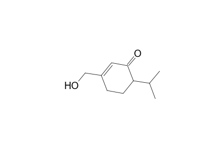 2-Cyclohexen-1-one, 3-(hydroxymethyl)-6-(1-methylethyl)-