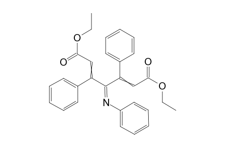 Diethyl 3,5-diphenyl-4-(phenylimino)hepta-2,5-dienedioate