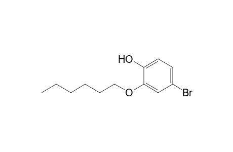 4-Bromo-2-hexyloxy-phenol