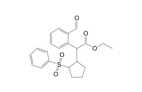 2-(2-besylcyclopentyl)-2-(2-formylphenyl)acetic acid ethyl ester