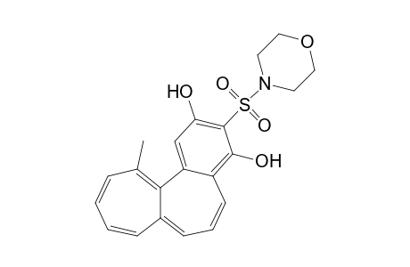 12-Methyl-3-(morpholinosulfonyl)benzo[a]heptalene-2,4-diol