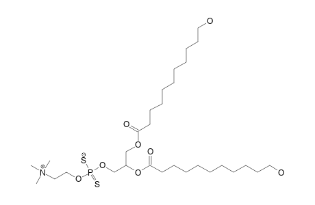 1,2-DI-(11'-HYDROXYUNDECANOYL)-SN-GLYCERO-3-DITHIOPHOSPHOCOLINE