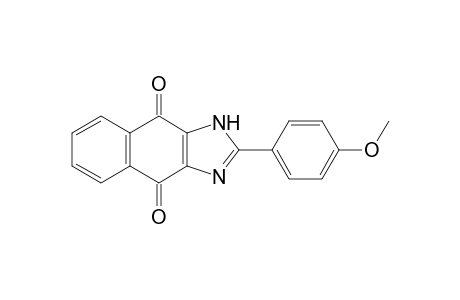 2-(4'-methoxyphenyl)-1H-naphtho[2,3-d]imidazole-4,9-dione